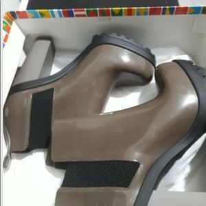 Melissa Shoes Boots Soldier Size 6